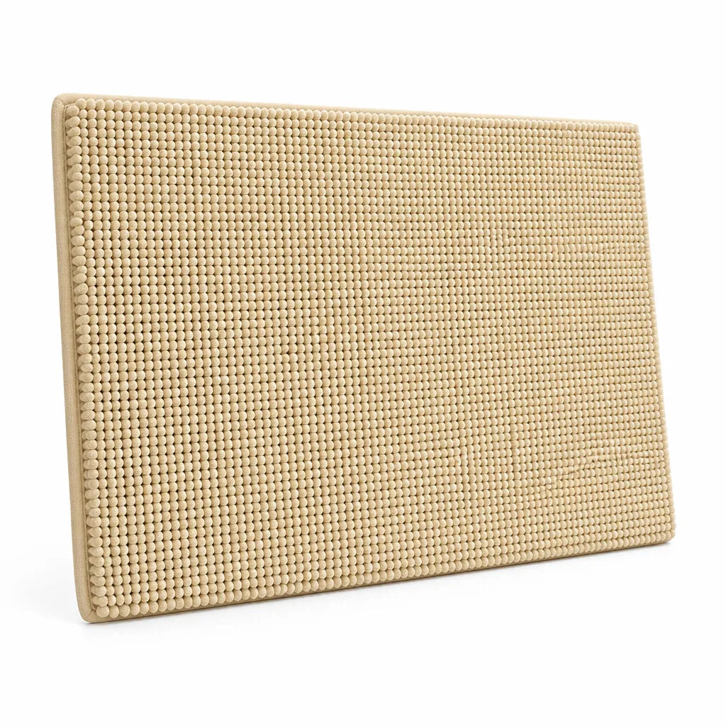 Absorbent Quick-Drying Chenille Bath Mat with Non-Slip Backing
