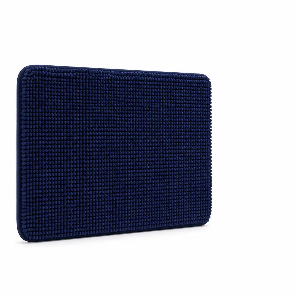 Absorbent Quick-Drying Chenille Bath Mat with Non-Slip Backing