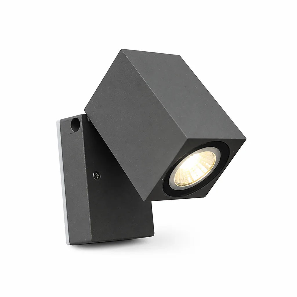 Adjustable Wall-Mounted Waterproof Aluminum Outdoor LED Spotlight