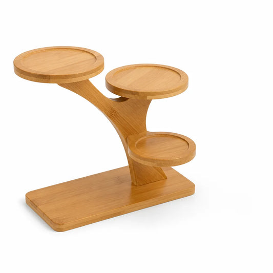 Bamboo Multi-Level Tabletop Shelf