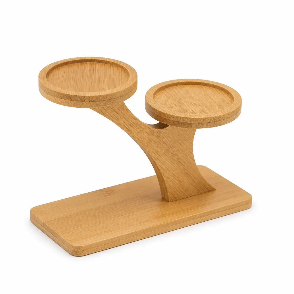 Bamboo Multi-Level Tabletop Shelf