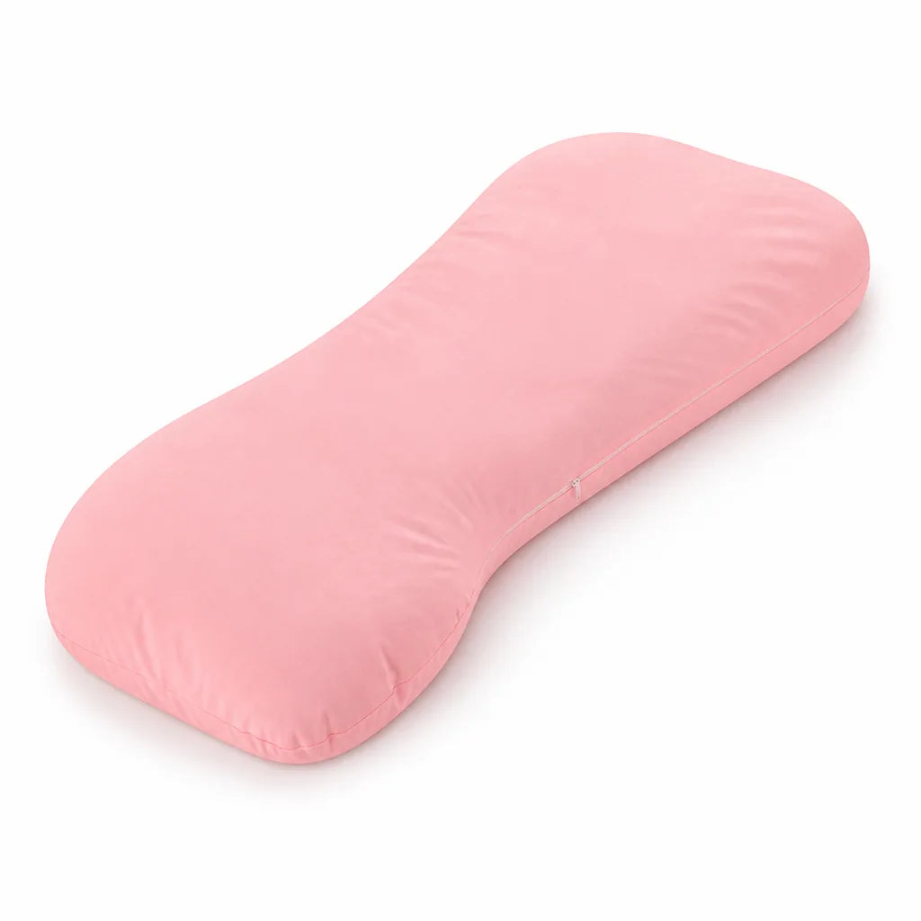 Ergonomic Contoured Side Sleeper Body Pillow (Cotton Cover, Removable & Washable)