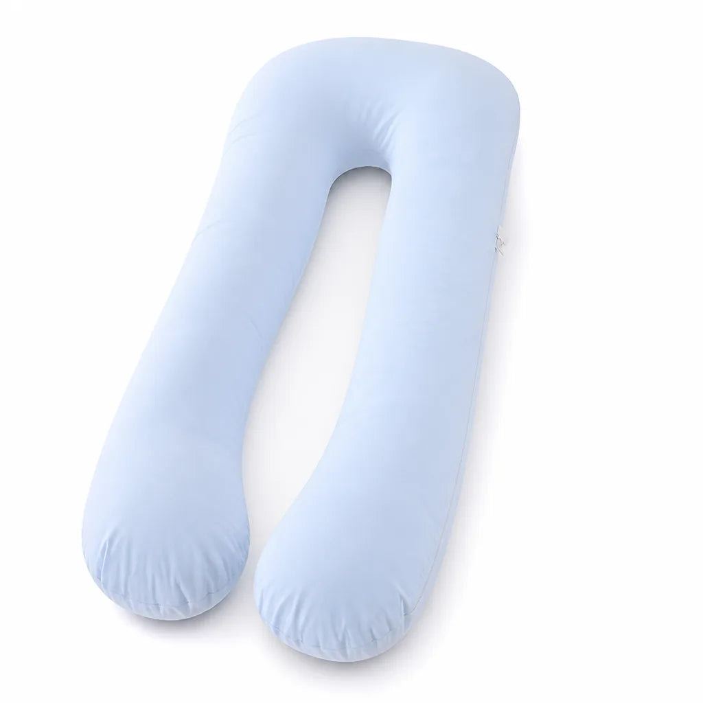 Ergonomic Contoured Side Sleeper Body Pillow (Cotton Cover, Removable & Washable)