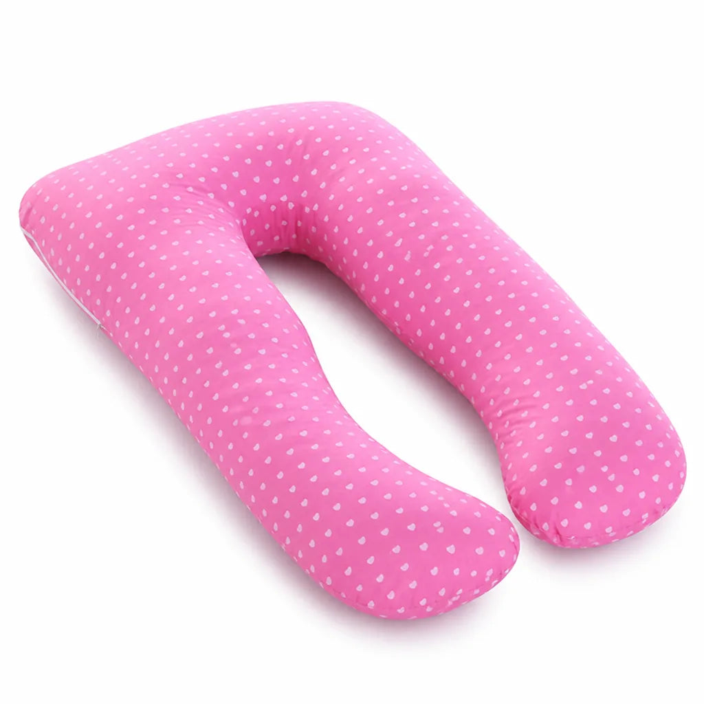 Ergonomic Contoured Side Sleeper Body Pillow (Cotton Cover, Removable & Washable)