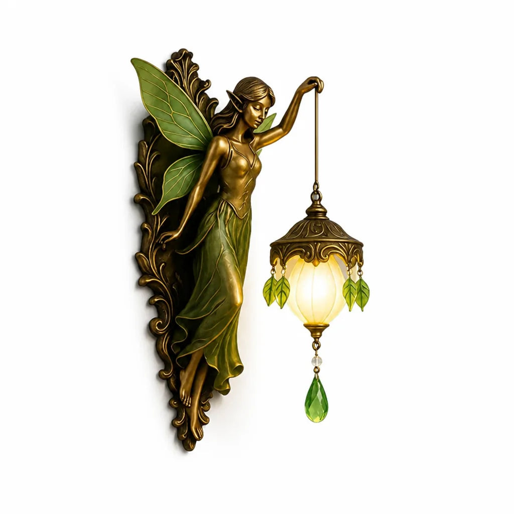 Handcrafted Fairy-Tale Warm LED Wall Lamp