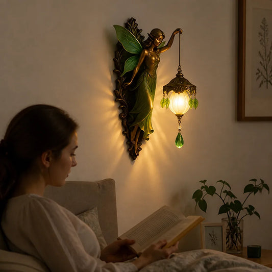 Handcrafted Fairy-Tale Warm LED Wall Lamp