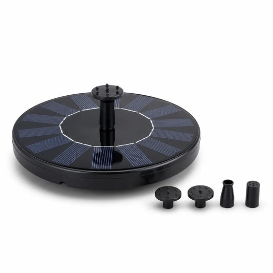 Solar Self-Starting Floating Fountain (Interchangeable Nozzles)