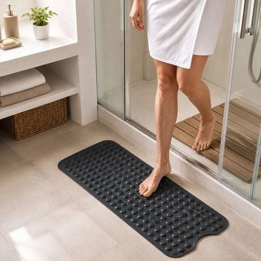 Textured Top, Suction-Cup Shower Mat (100 × 40 cm)
