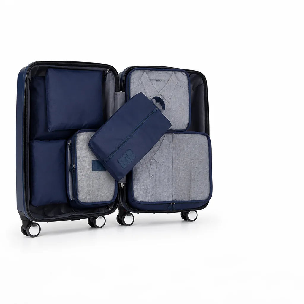 Waterproof Compression Packing Cubes (Set of 7)